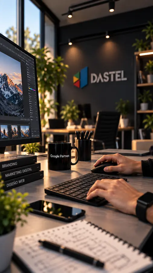 Equipo de Dastel, agencia de diseño web y marketing digital en Canning, Buenos Aires