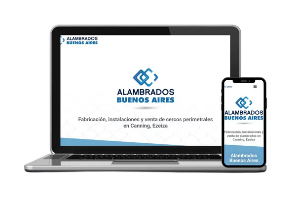 Diseño web para Alambrados Buenos Aires — Diseño Web · Dastel
