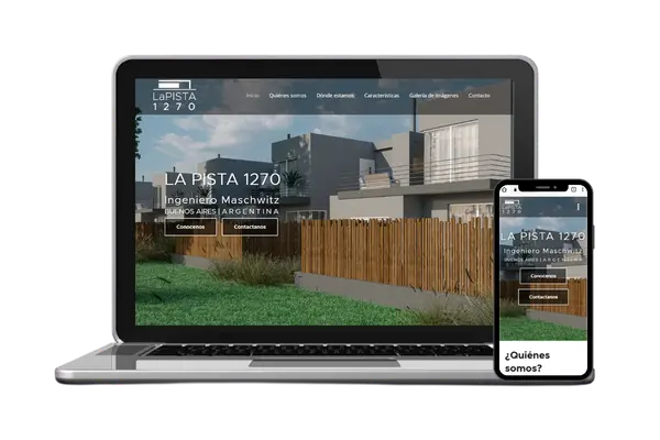 Diseño web para La Pista 1270 — Diseño Web · Dastel