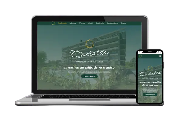Diseño web para Torre Esmeralda — Diseño Web · Dastel