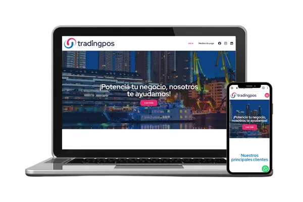 Diseño web para Trading POS — Diseño Web · Dastel